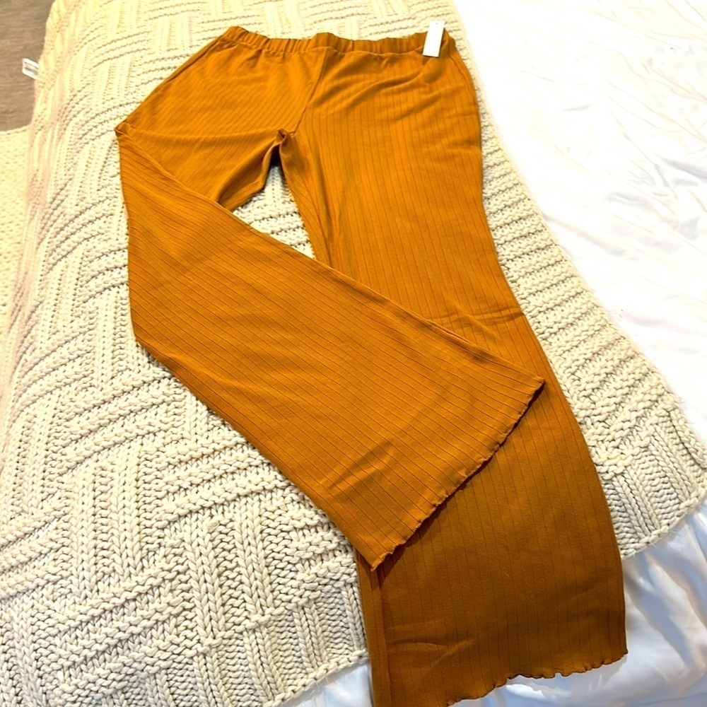 Abound Wide Leg Pants by Nordstrom NWT Tan Medium
